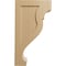 Ekena Millwork 3 1/8"W x 10"D x 18"H Extra Large Rockport Wood Corbel, Cherry CORW03X10X18RKCH - alternate 2